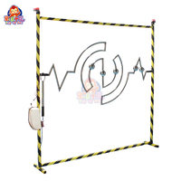 Juego de Laberinto Eléctrico Gigante para Niños, Puestos de Carnaval y Parques de Atracciones, Desafío de Pulso Firme Personalizado