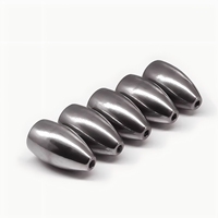 Plombs en tungstène 100 % antirouille pour la pêche au bar en eau salée, la pêche en mer et en eau douce (lac, rivière)