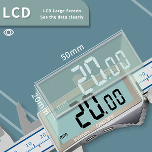 0-150mm/6 ''IP 54 nonio Digit pinze pinze elettroniche strumento di misura con calibro digitale <span class=keywords><strong>Mm</strong></span>/<span class=keywords><strong>in</strong></span> - Product Image 3