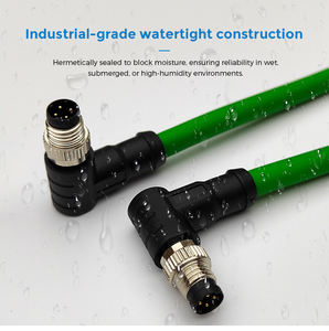 Câble de capteur M8 avec connecteur 3 4 5 broches Cuivre PVC 6pin 8pin a Câble de code pour les connexions de fil - Product Image 2