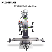 Machine de fraisage et de perçage verticale manuelle de qualité industrielle NUMOBAMS ZX32G