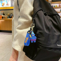 Llavero de Peluche de Trolls, Accesorios de Goma para Bolsa o Mochila, Juguete Unisex para Niños de 14 Años en Adelante, Versión Q, Serie de Moda, Regalo