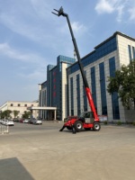 Nouveau chariot élévateur télescopique VANSE de Chine avec une capacité de 4000kg de hauteur de levage de 17.6m et un moment de charge élevé
