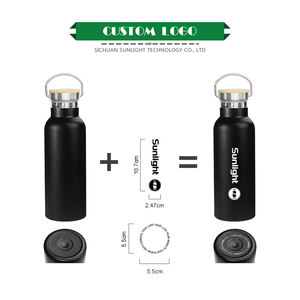 Logotipo personalizado Garrafa De Água Fabricante Garrafa térmica quente e fria Garrafa De Bebida De Aço Inoxidável Vacuum Flask Return Gift with Box - Product Image 4