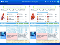 Conceptions intelligentes Machine d'analyse Boby Scanner biologique de la peau sans traumatisme Analyseur corporel quantique pour salons de coiffure