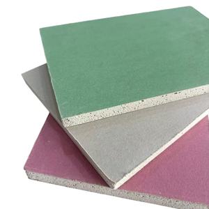 Plaques <span class=keywords><strong>de</strong></span> plâtre modernes CE 12 mm, ignifuges et étanches, pour plafonds et cloisons, avec surface en papier - Product Image 1