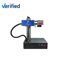 Machine de gravure laser à fibre CNC pour bijoux avec prise en charge DXF/BMP/AI pour la fabrication de bagues d'oiseaux et de pendentifs de collier, haute productivité