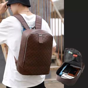 Sacs à dos d'affaires de luxe personnalisés, antivol, en cuir PU, grande capacité, imperméables, pour ordinateur portable - Product Image 6