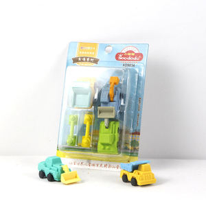 Soododo-Juguetes 3D en Forma <span class=keywords><strong>de</strong></span> Lápiz para Construcción, Vehículo <span class=keywords><strong>de</strong></span> Transporte, Coche, Rompecabezas, Goma <span class=keywords><strong>de</strong></span> Borrar, Nuevos Productos <span class=keywords><strong>de</strong></span> Promoción, 2017 - Product Image 1