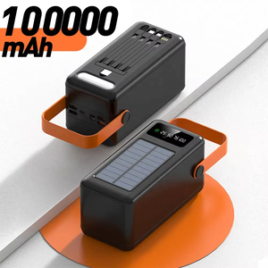 Banque d'Alimentation Externe à Charge Rapide Énergie <span class=keywords><strong>Solaire</strong></span> Affichage USB pour <span class=keywords><strong>Téléphone</strong></span> Mobile 30000mAh 120000mAh avec Écran LED pour Apple - Product Image 4