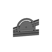 Plaque d'angle de connexion robuste à 180 degrés pour profilés en aluminium des séries 2020, 3030, 4040, 4545, 5050