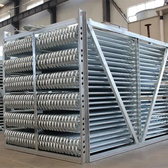 Stainless steel condensing heat exchanger coil