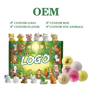 Coffret Cadeau Luxe 12 Bombes de Bain avec Jouets Surprise du Zodiaque à l'Intérieur, Emballage Personnalisé, Logo OEM ODM pour Spas de Luxe et Boutiques - Product Image 6