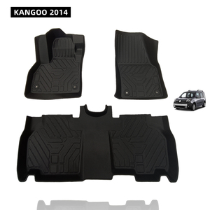 Ensemble de tapis de sol de voiture en cuir PVC confortable et universel Tapis de sol auto personnalisé NIO Inc. Compatible pour une utilisation pour <span class=keywords><strong>KANGOO</strong></span> 2014 - Product Image 1