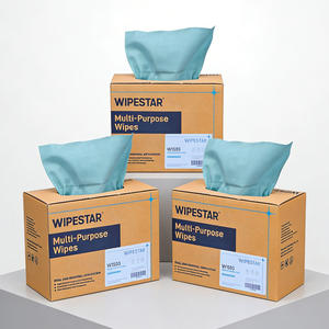 Chiffons <span class=keywords><strong>de</strong></span> nettoyage industriels robustes WIPESTAR, 100 pièces, tissu non tissé écologique vert, lingettes pour <span class=keywords><strong>l</strong></span>'entretien des équipements - Product Image 1