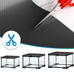 Vente en gros de tapis de terrarium en verre OEM Habitat antidérapant pour léopard geckos serpents et tortues usine directe - Product Image 4