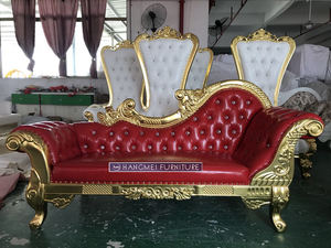 Wholesale Luxury Fancy king and Queen Loveseat Wedding Event Party Banquet Throne <strong>Sofa</strong> Set - Product Image 3