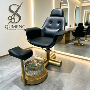 Chaise de coiffure Z, chaise de pédicure neuve, chaise de massage des pieds relevable et rotative, chaise de thérapie des pieds qm - Product Image 1
