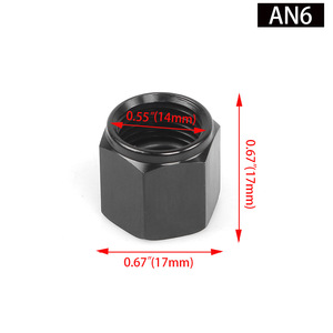 Bouchon de réservoir de carburant en alliage d'aluminium AN4 AN6 AN8 AN10 AN12, pièce de modification automobile - Product Image 4