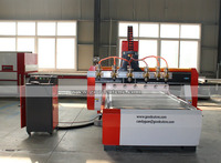 Low Price High Quality CNC Wood Engraving Machine 3D 4 Axis Rotary Multi Heads in Morocco