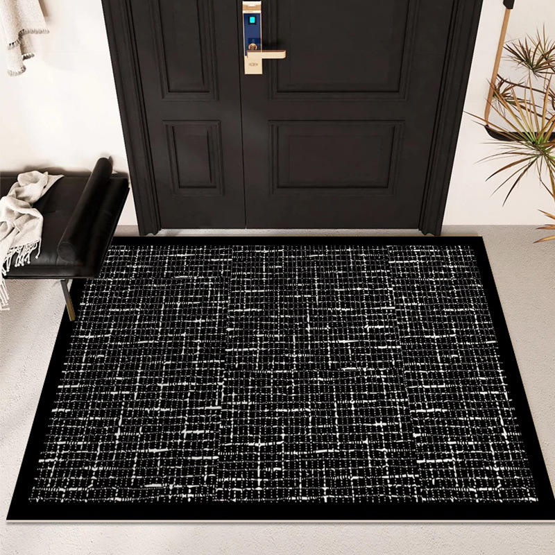 ลายสก็อตเรียบง่าย - สีดำ