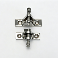 Borne de fixation à bouton en acier inoxydable 316 pour montage sur pont, quincaillerie d'auvent marin, accessoire de siège de bateau