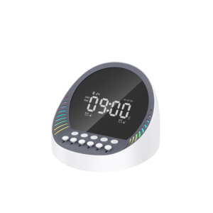 Appareil d'ambiance musicale pour maison intelligente, <span class=keywords><strong>bruit</strong></span> blanc, haut-parleur Bluetooth, veilleuse LED, réveil <span class=keywords><strong>de</strong></span> relaxation pour chambre à coucher avec affichage LED - Product Image 5