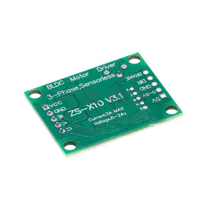 บอร์ดควบคุมมอเตอร์ไร้แปรงถ่านสามเฟส Bldc 50W DC5-24V ไม่มีเซ็นเซอร์ฮอลล์ - Product Image 3