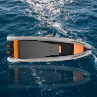 Bateau gonflable RIB860 Hypalon/PVC de double coque en aluminium profonde de 28ft V pour l'océan