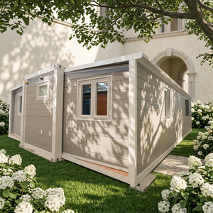 Casas tipo Mansión de Diseño de Lujo, Casa Contenedor Prefabricada Expandible de 3 Dormitorios - Product Image 1
