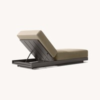 Chaise longue de jardin personnalisée pour hôtel, plage, piscine, salon de jardin, chaise longue de loisirs en teck pour l'extérieur