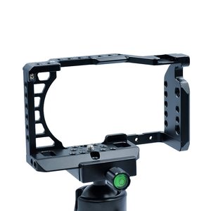 YEAH aluminium Vlogging vidéo prise de vue stabilisateur caméra Cage pour Sony <span class=keywords><strong>Alpha</strong></span> A6100 A6400 A6300 A6500 A6000 - Product Image 5