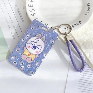 Venta al por mayor de nuevos productos Kpop: Llavero con soporte para photocards de KPOP, <span class=keywords><strong>Stray</strong></span> Kids, llavero de plástico para tarjetas - Product Image 5