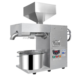 <b>Mini</b> Commercial T15 Oil Press Machine for Home Use Automatic Grade Screw Oil Maker for Sesame Olive Black Seed Coconut Raw - Product Image 6