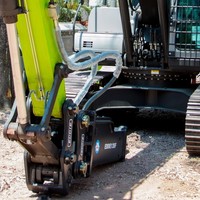 Ciseaux hydrauliques EDDIE EDT pour excavatrices de 18 à 26 tonnes, burin de 135 mm, pour travaux de construction, exploitation minière, démolition de tunnels, garantie 1 an