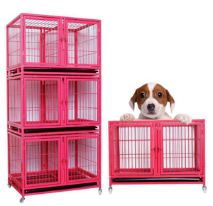 diy stackable modular dog crates on wheels for small medium dog 170108
