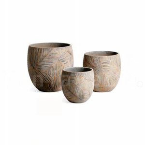 Samantha <span class=keywords><strong>sol</strong></span> très grands pots de plantes <span class=keywords><strong>hors</strong></span> <span class=keywords><strong>sol</strong></span> conteneurs de jardin pots de plantes vintage jardinières pour plantes d'extérieur - Product Image 2