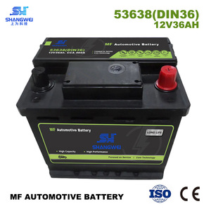 แบตเตอรี่รถยนต์ shangwei CCA 12V60Ah 80D26 702A อายุการใช้งานยาวนานผลิตในประเทศจีน - Product Image 3