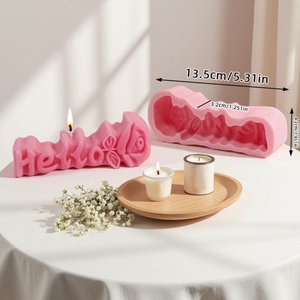 Moule à bougie en silicone en forme de bourgeon de fleur pour la Saint-Valentin, idéal pour les bouquets de mariage et les décorations nuptiales - Product Image 6