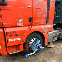 Machine d'alignement des roues de camion KARJOYS à quatre roues avec affichage numérique Aligneur de roues 3D pour camion Machine d'alignement des roues pour poids lourds