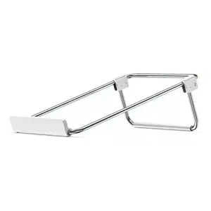 Support pour ordinateur portable en acier inoxydable réglable Ugreen pour ordinateurs portables de 11 à 16 pouces, argent, design antidérapant, léger et durable, mode - Product Image 1