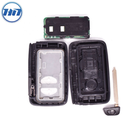 Clé de voiture intelligente de rechange avec 2 boutons FSK 314 MHz, puce 4D, PCB : 271451-5300 pour Prius / Aqua IQ / Ractis / Belta / Vitz / Corolla
