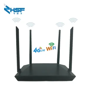 4G LTE נתב 300Mbps אלחוטי CPE 3G/4G LTE נייד Wifi Hotspot עם כרטיס ה-sim חריץ & 4Pcs חיצוני אנטנת עד 32 משתמשים