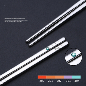 <span class=keywords><strong>Palillos</strong></span> Chinos de Acero Inoxidable al por Mayor <span class=keywords><strong>para</strong></span> Restaurante, <span class=keywords><strong>Palillos</strong></span> Metálicos Japoneses y <span class=keywords><strong>Coreanos</strong></span> - Product Image 5