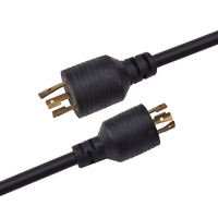 6ft 10AWG/12AWG/14AWG SJT/SJOOW NEMA prise L6-30P à C19 câble ca générateur de verrouillage rallonge d'alimentation équipement industriel