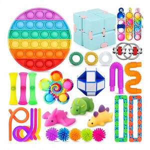 High Quality Custom 3D Printed Metal Fidget Spinners Sensory 30pcs EDC <b>Cubes</b> Novelty Gag Toys for Kids Adults Anxiety Stress - Product Image 1