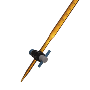 زجاجيات مختبرية فئة A السحاحة مع PTFE محبس مستقيم - Product Image 6