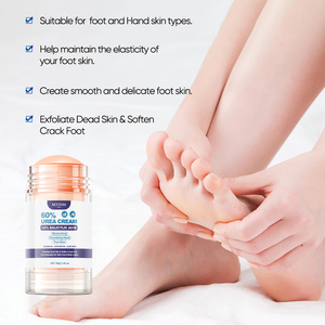 ครีมยูเรีย 60% สำหรับมือและเท้า สูตรเฉพาะ OEM ป้องกันผิวแห้งแตก ขจัดเซลล์ผิวที่ตายแล้วและเคราตินเก่า ช่วยบำรุงผิวชุ่มชื้น ขนาด 40 กรัม - Product Image 3