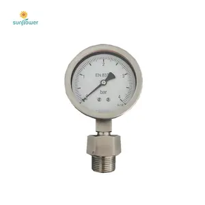 Professional factory supply glycerine filled pressure gauge supplier