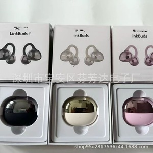 LinkBuds Y Clip-On <b>Bluetooth</b> Earphones Dynamic <b>Microphone</b> Touch Control Wireless Sports Earphones - Product Image 5